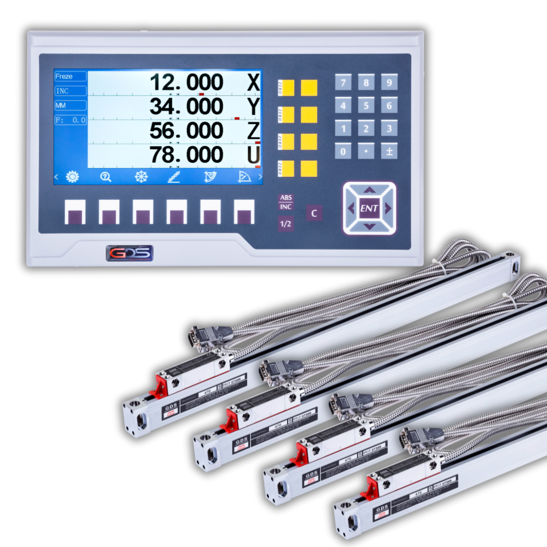 GDS LCD BORWERK DİJİTAL ÖLÇME SİSTEMİ (4 EKSEN)